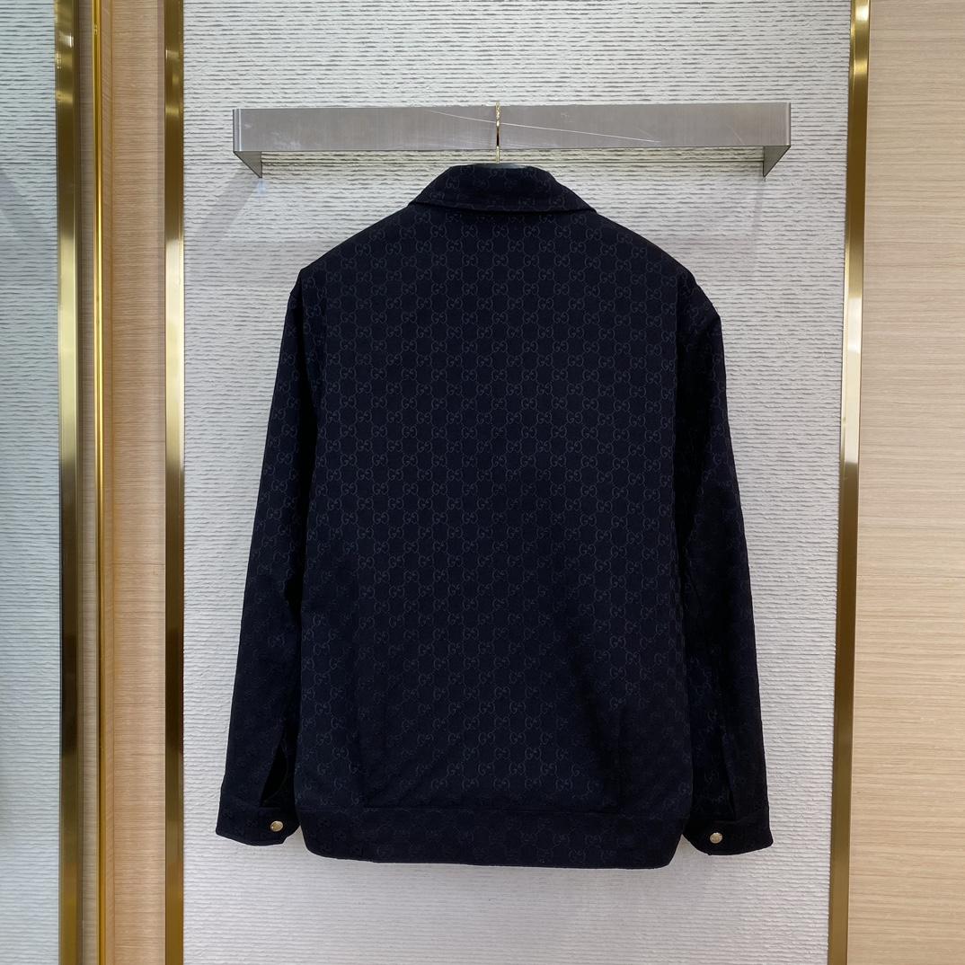 Gucci Reversible Nylon And GG Canvas Jacket - FashionPlug