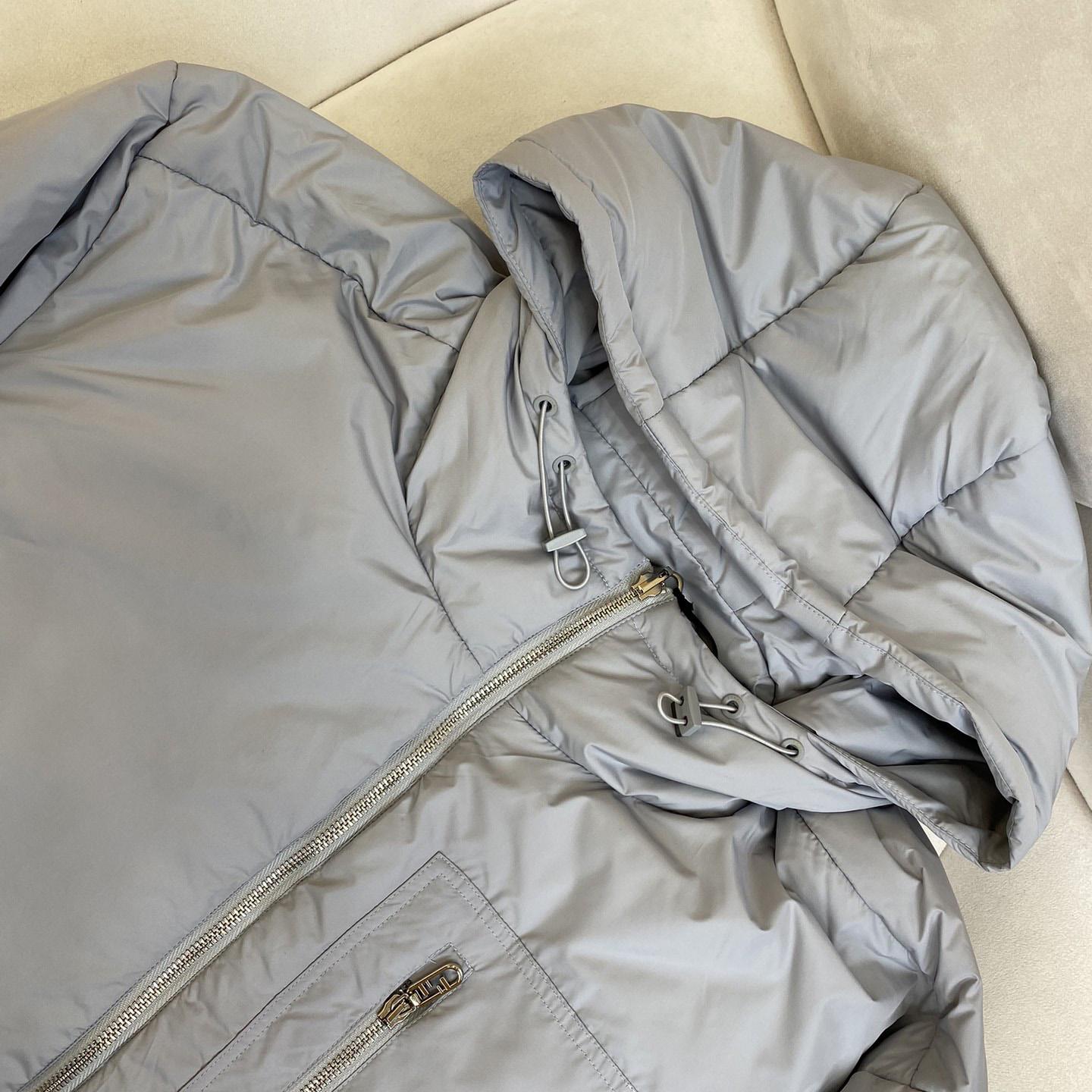 Fendi Windbreaker White Nylon Windbreaker Jacket - FashionPlug