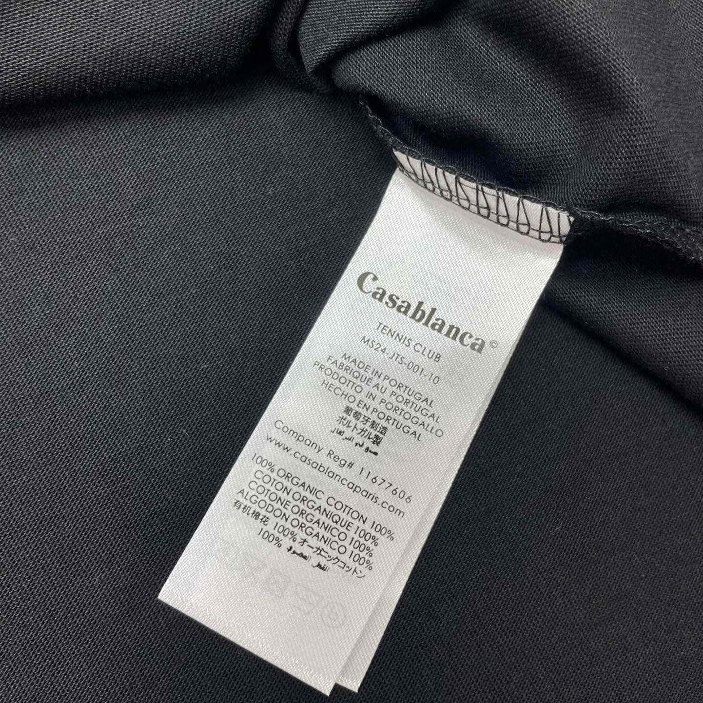 Casablanca Cotton T-shirt    C920 - FashionPlug