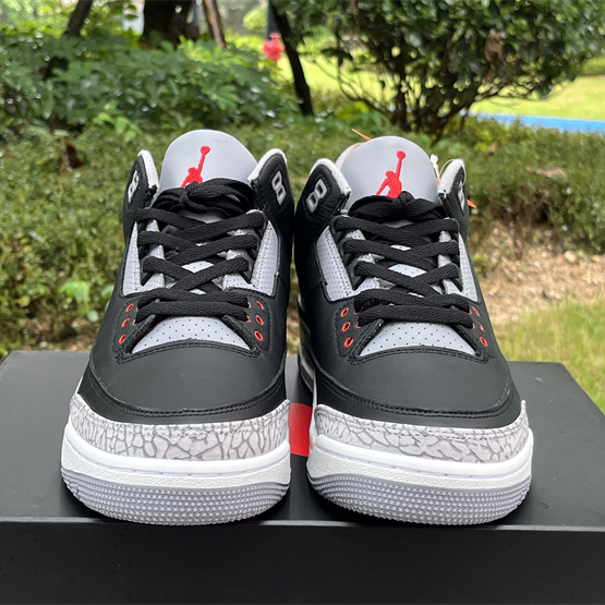 Air Jordan 3 “Black Cement Basketball Shoes     DN3707-010 - FashionPlug