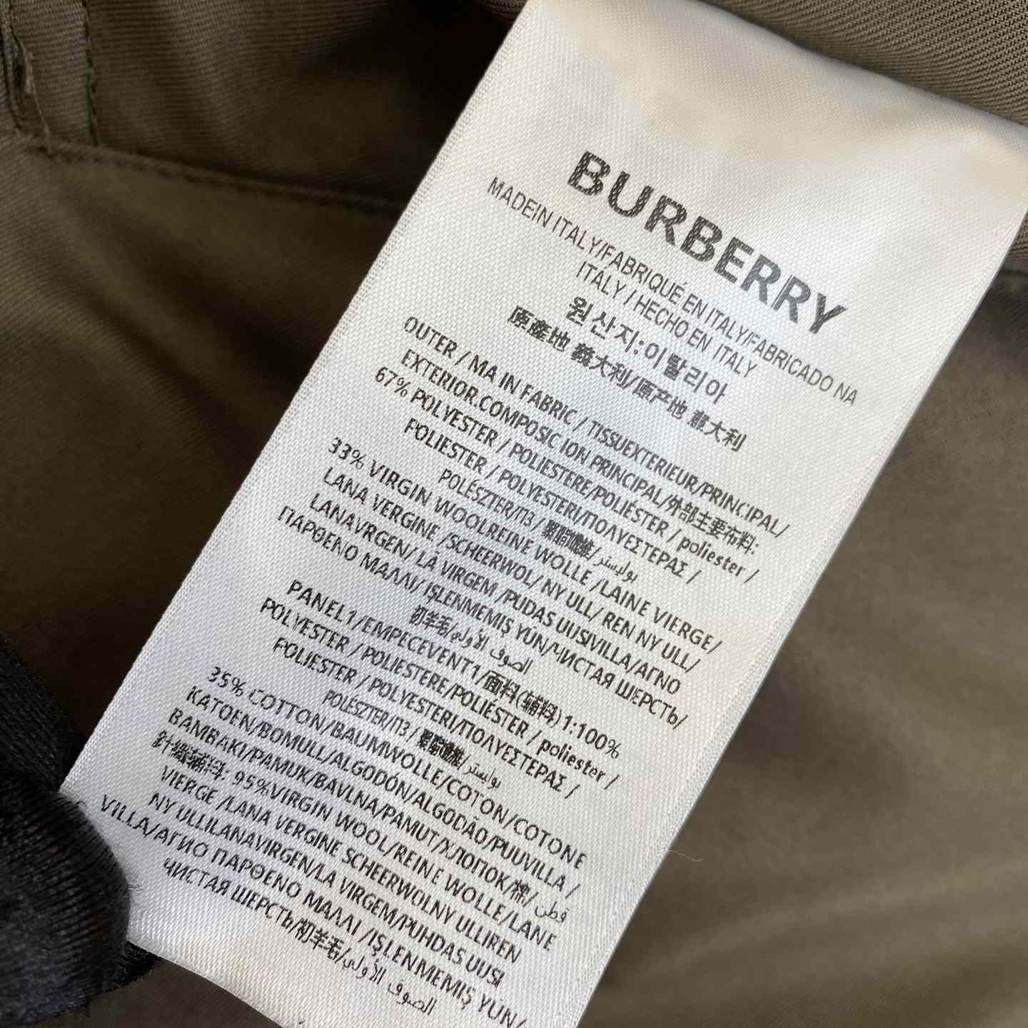 Burberry Checked-Pattern Reversible Twill Bomber Jacket - FashionPlug