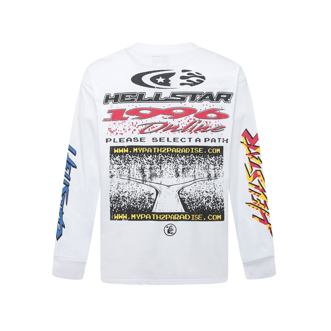 Hellstar Pixel Long Sleeve T-Shirt - FashionPlug