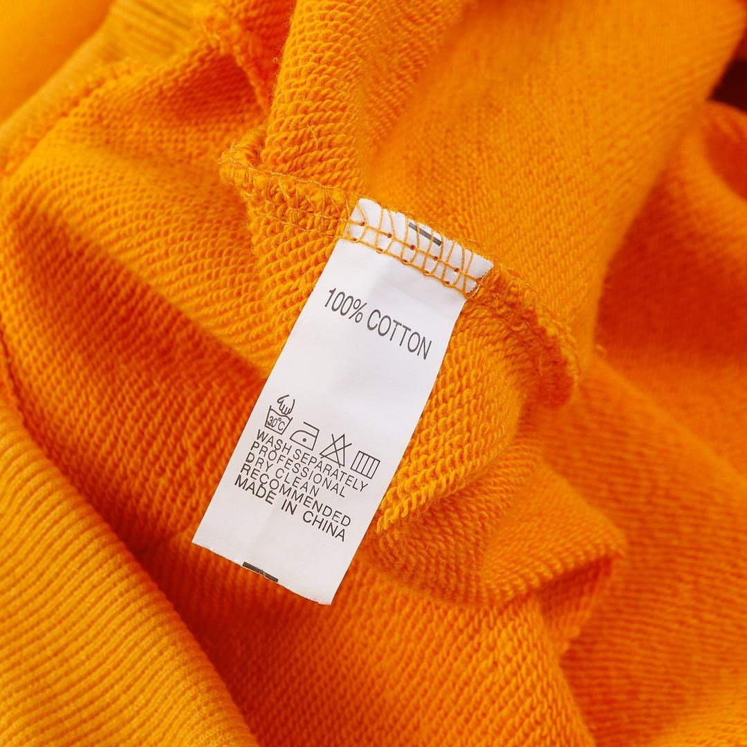 Hellstar Fire Orange Dye Hoodie - FashionPlug