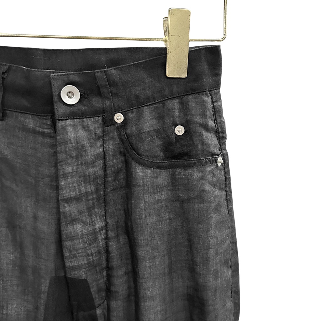 Rick Owens Bolan High-rise Bootcut Jeans - FashionPlug
