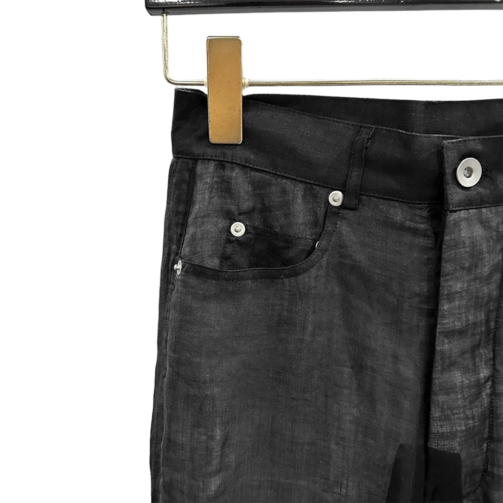 Rick Owens Bolan High-rise Bootcut Jeans - FashionPlug