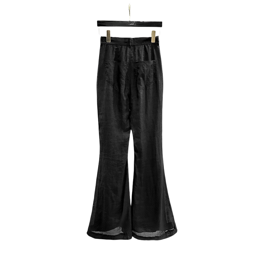 Rick Owens Bolan High-rise Bootcut Jeans - FashionPlug