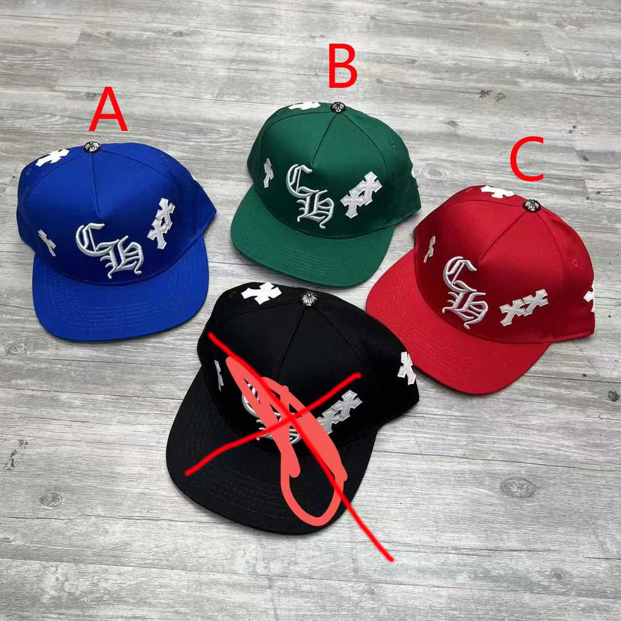 Chrome Heart Cap - FashionPlug