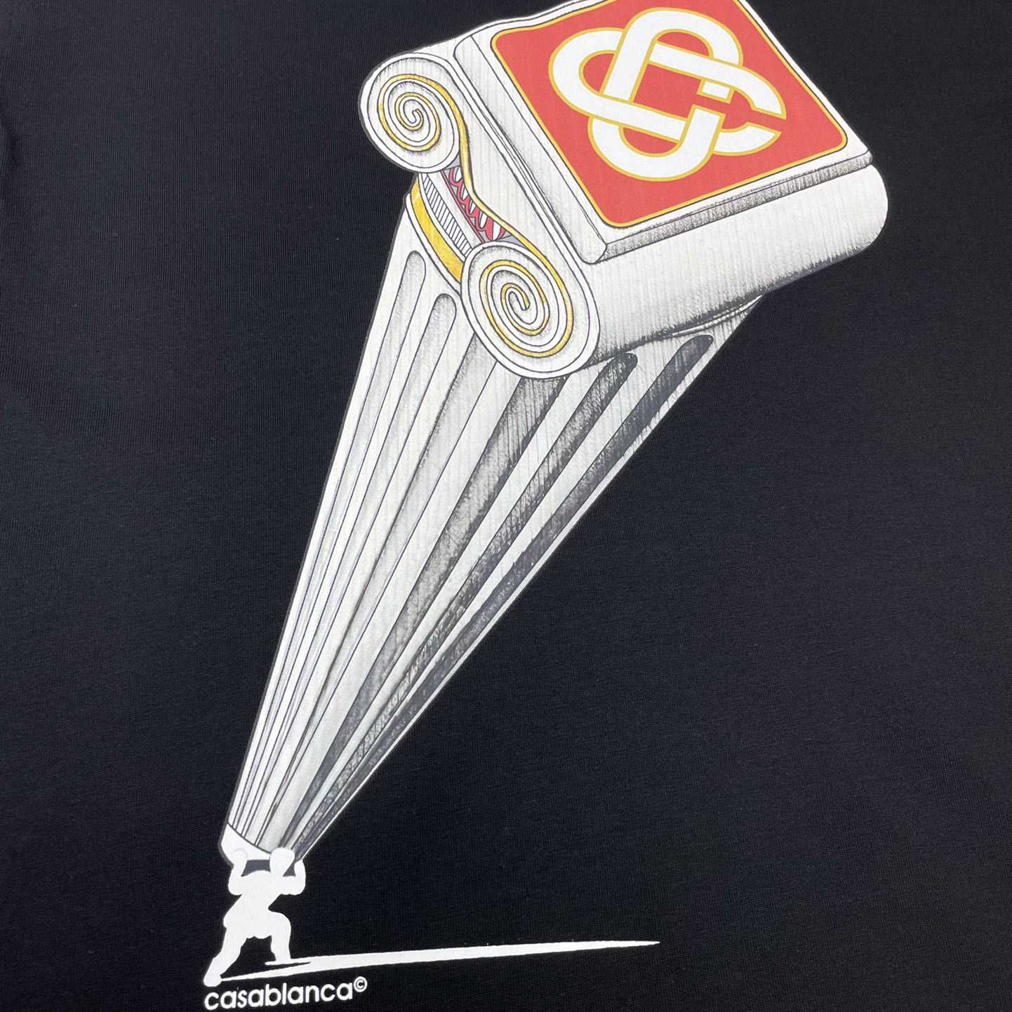 Casablanca Leaning Column T-Shirt   C906 - FashionPlug