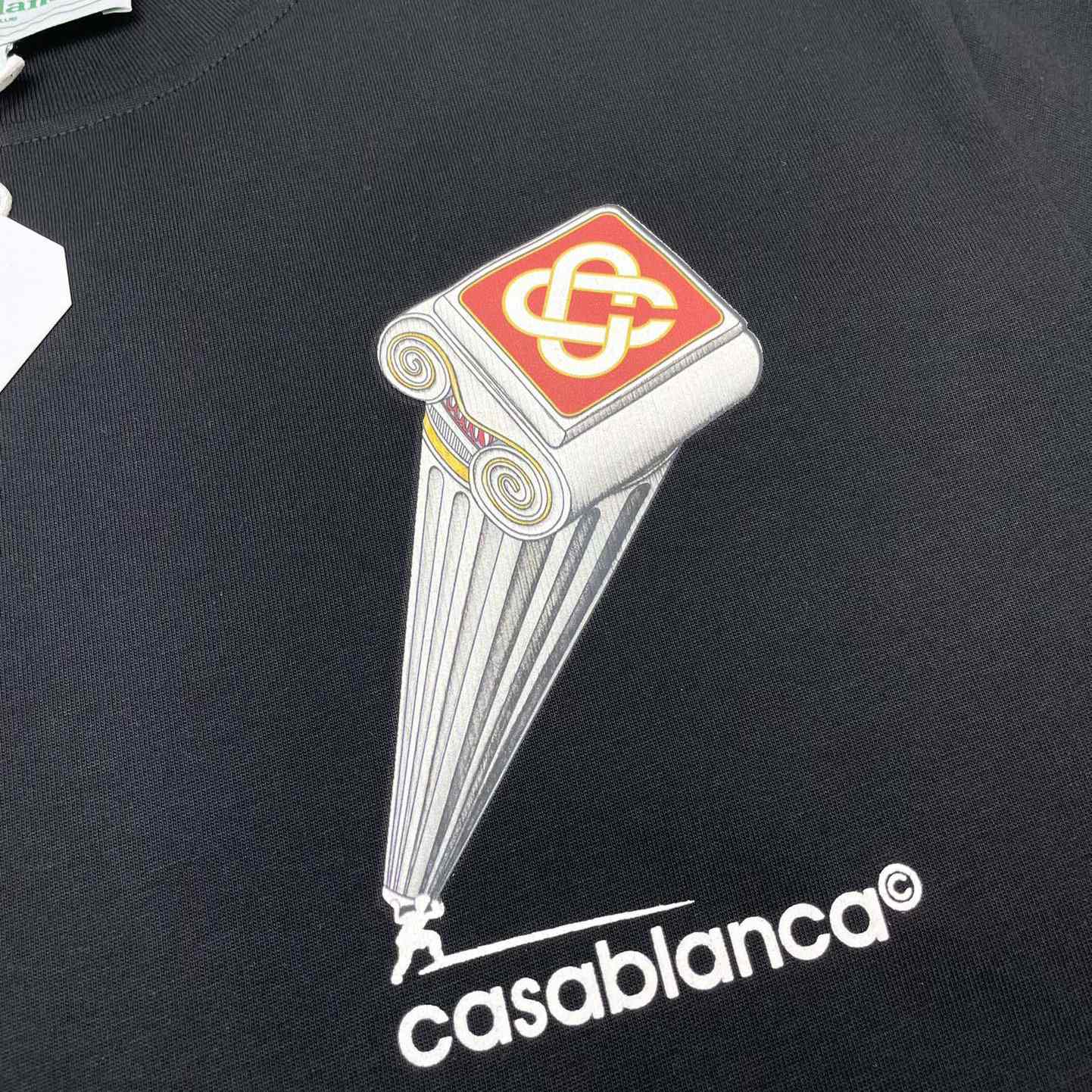 Casablanca Leaning Column T-Shirt   C906 - FashionPlug