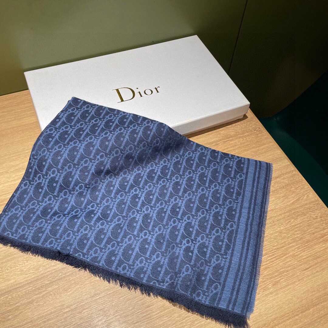 Dior Oblique Scarf - FashionPlug