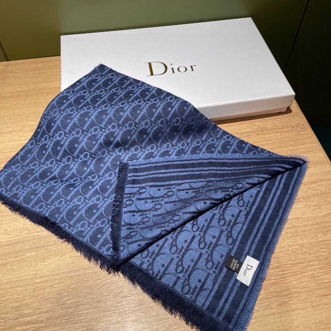 Dior Oblique Scarf - FashionPlug