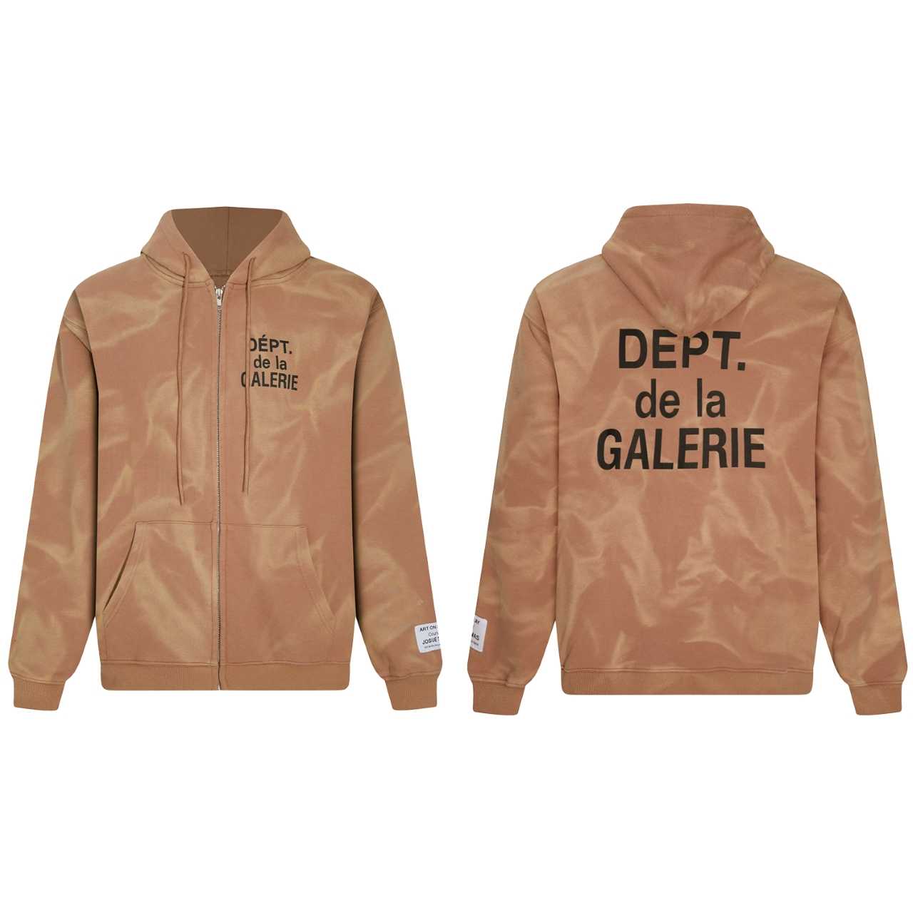 Gallery Dept. Zip-up Sweatshirt With Hood - FashionPlug