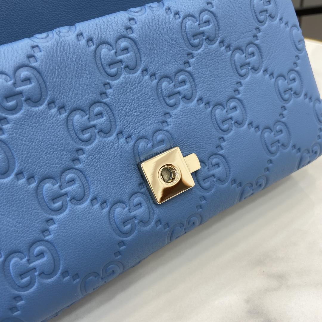 Gucci GG Milano Mini Top Handle Bag - FashionPlug