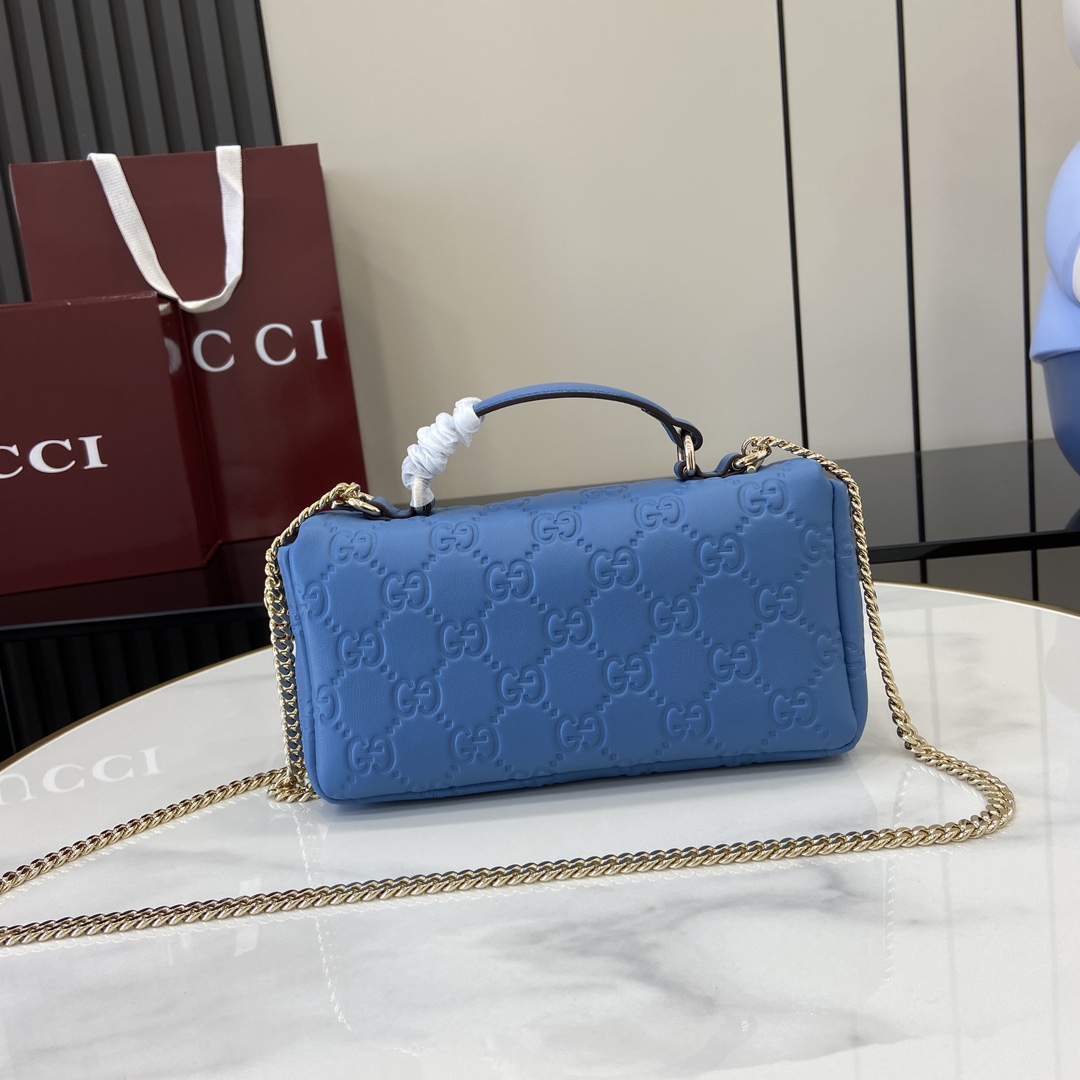 Gucci GG Milano Mini Top Handle Bag - FashionPlug