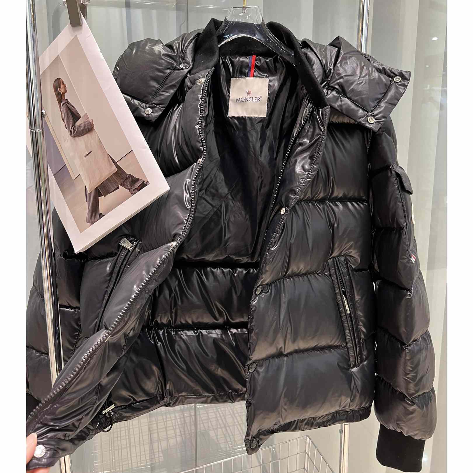 Moncler Maljasset Short Down Jacket  - FashionPlug