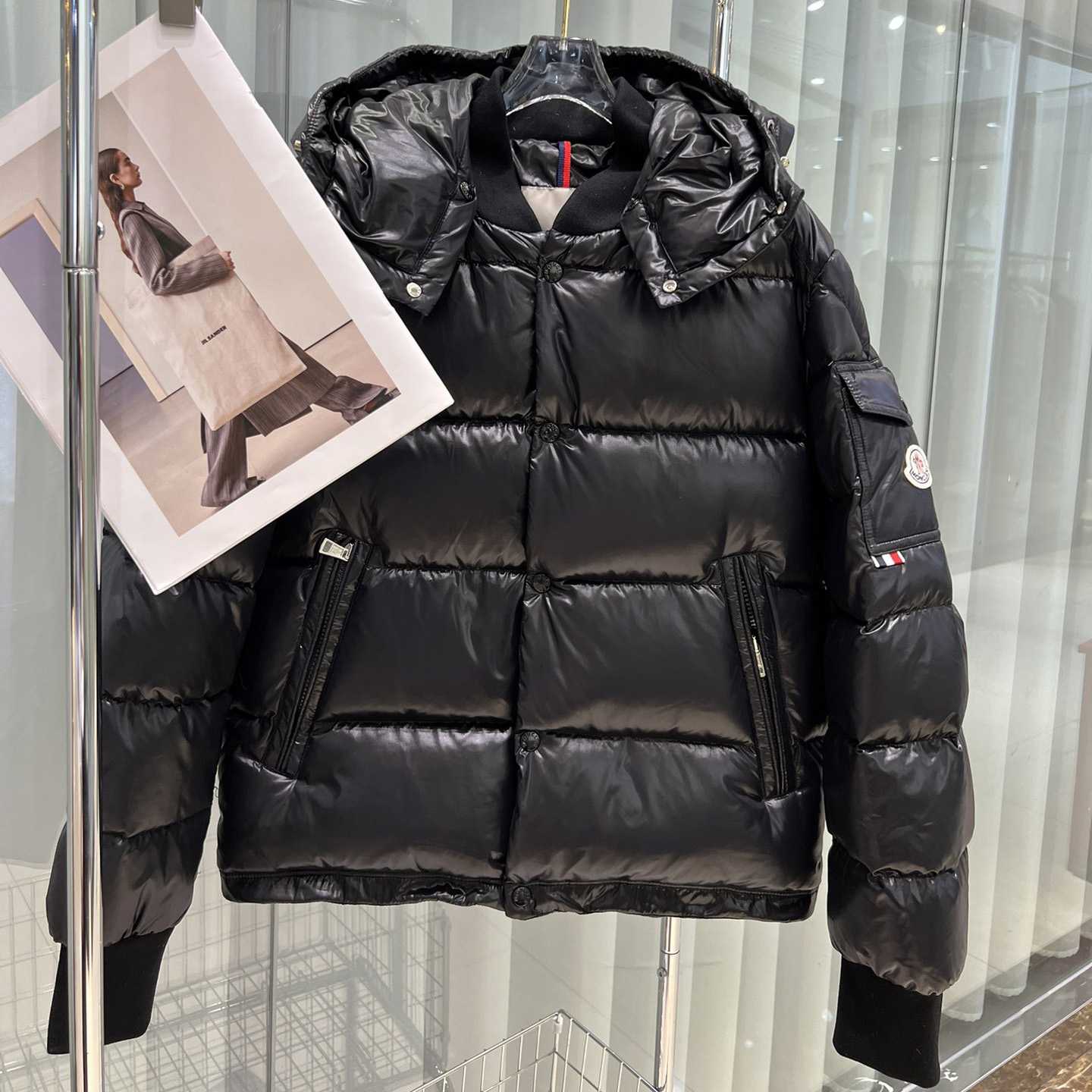 Moncler Maljasset Short Down Jacket  - FashionPlug