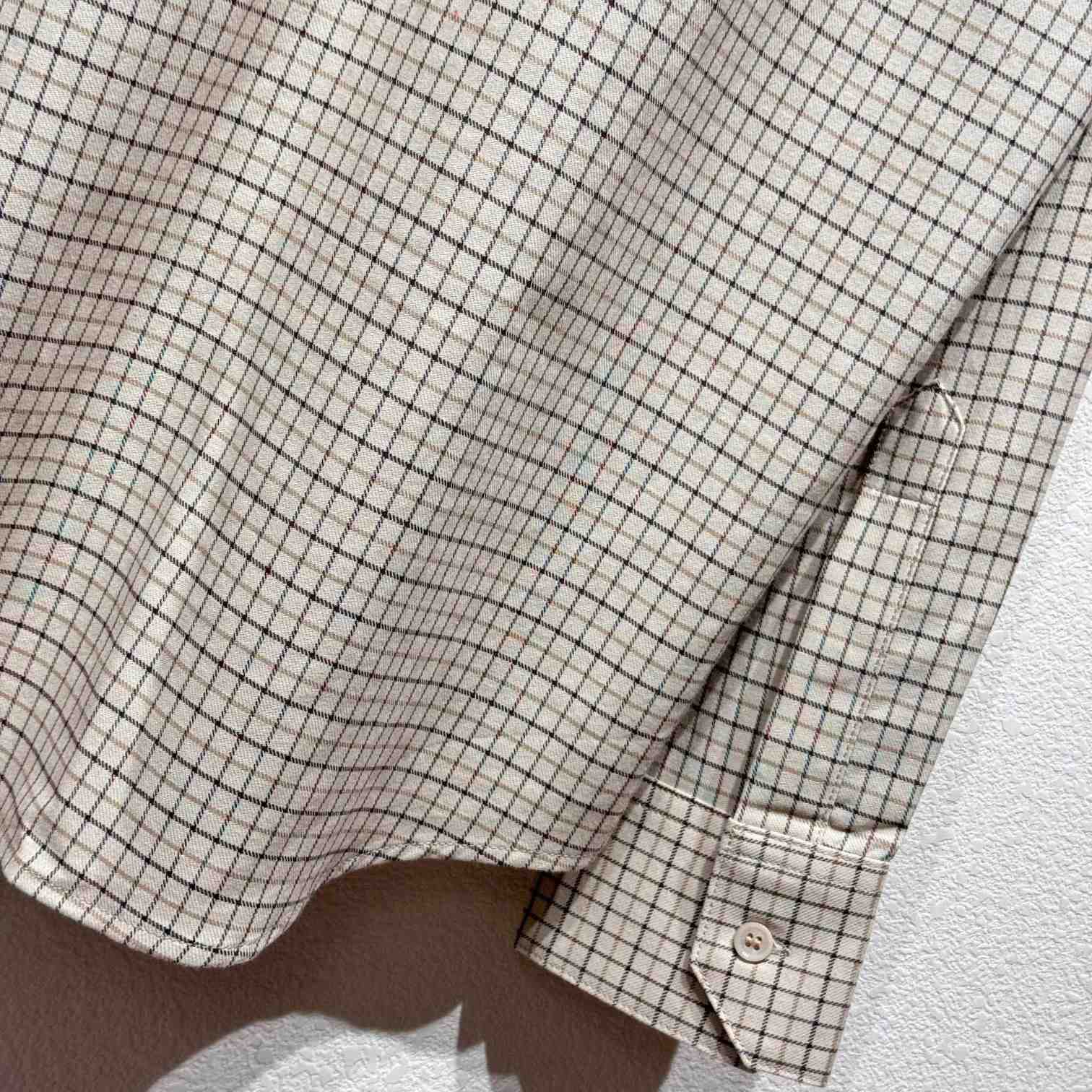 Celine Logo-Embroidered Checked Cotton Shirt - FashionPlug