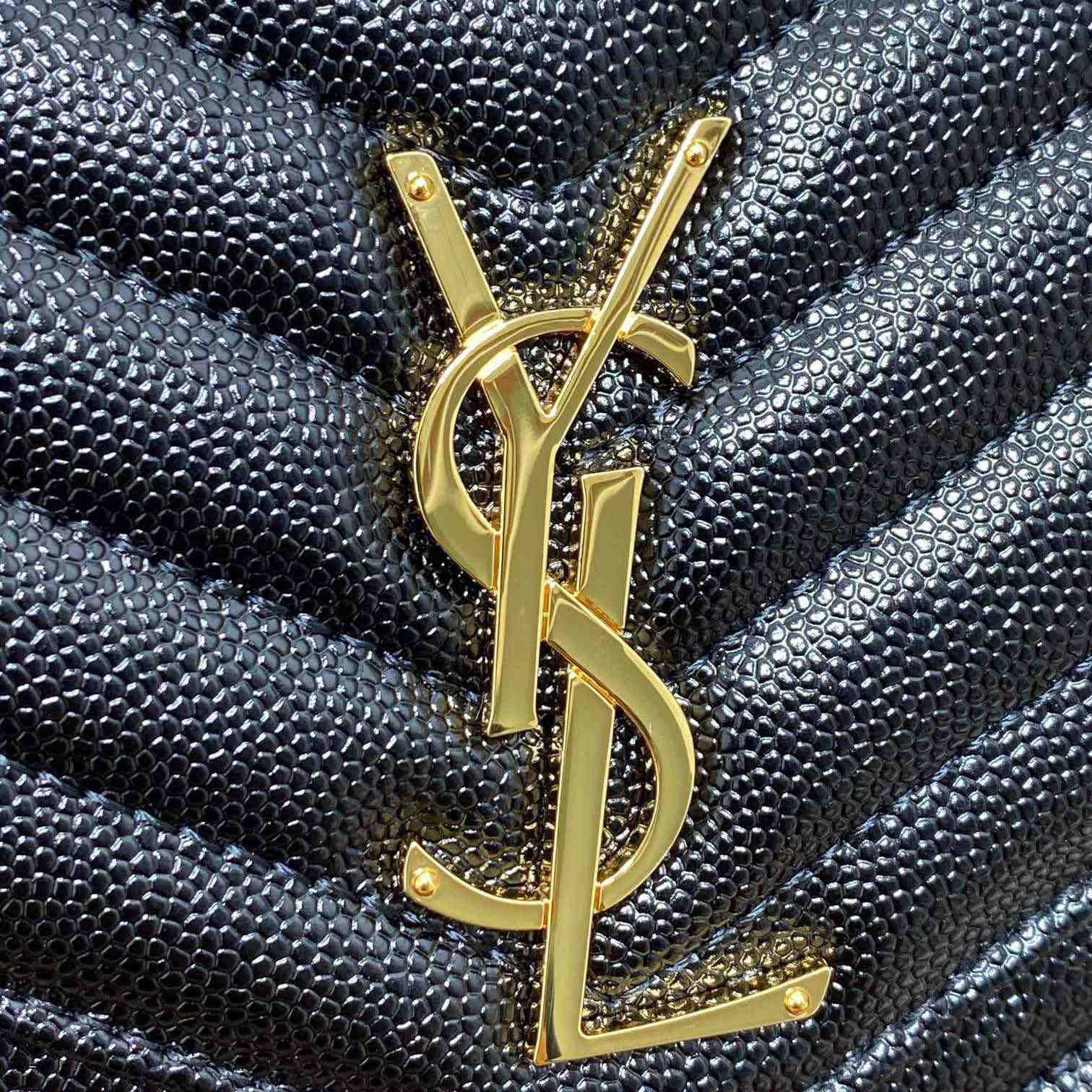 Saint Laurent Cassandre Chain Wallet In Lambskin - FashionPlug