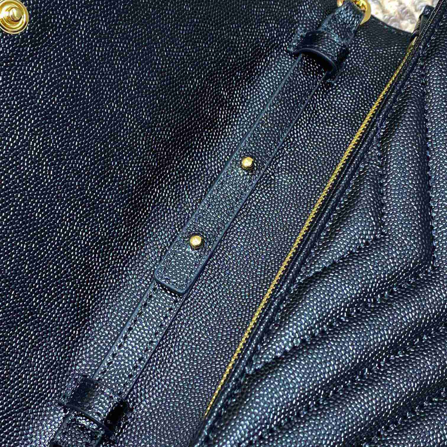 Saint Laurent Cassandre Chain Wallet In Lambskin - FashionPlug