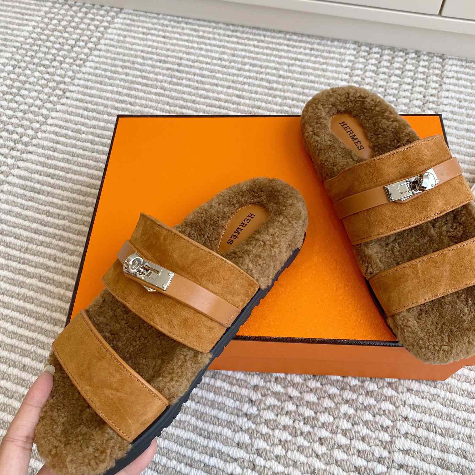 Hermes Kelly Sandal - FashionPlug