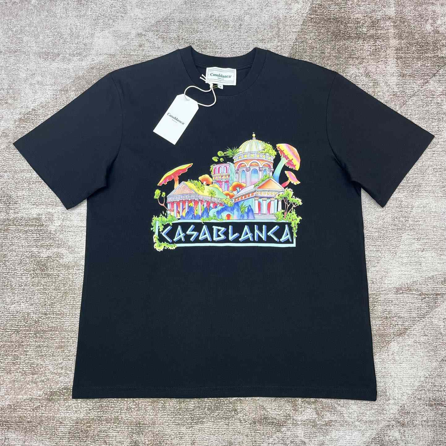 Casablanca The Road To Knowledge Printed T-shirt     C905 - FashionPlug