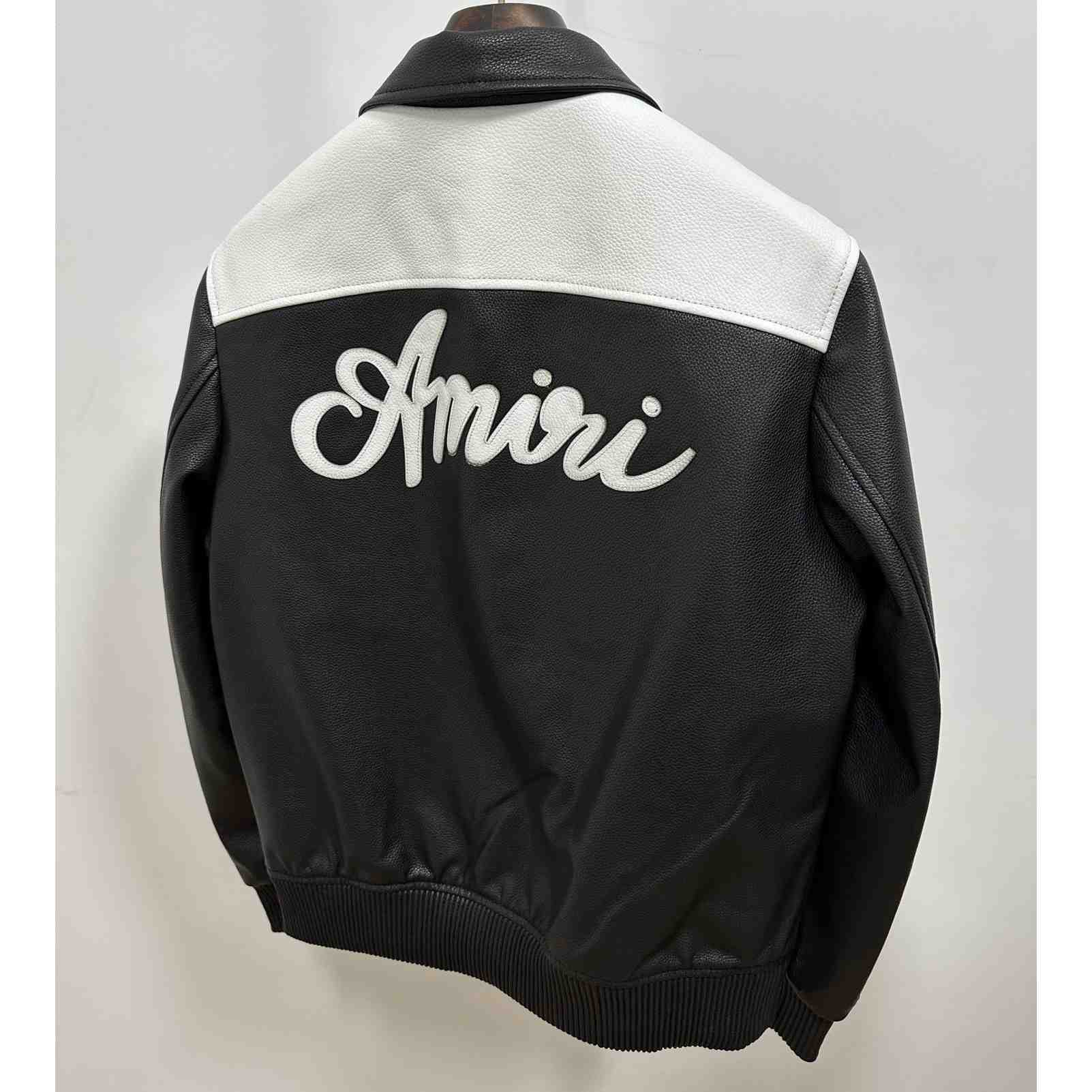 Amiri MA Swirl Band Jacket 'Black' - FashionPlug