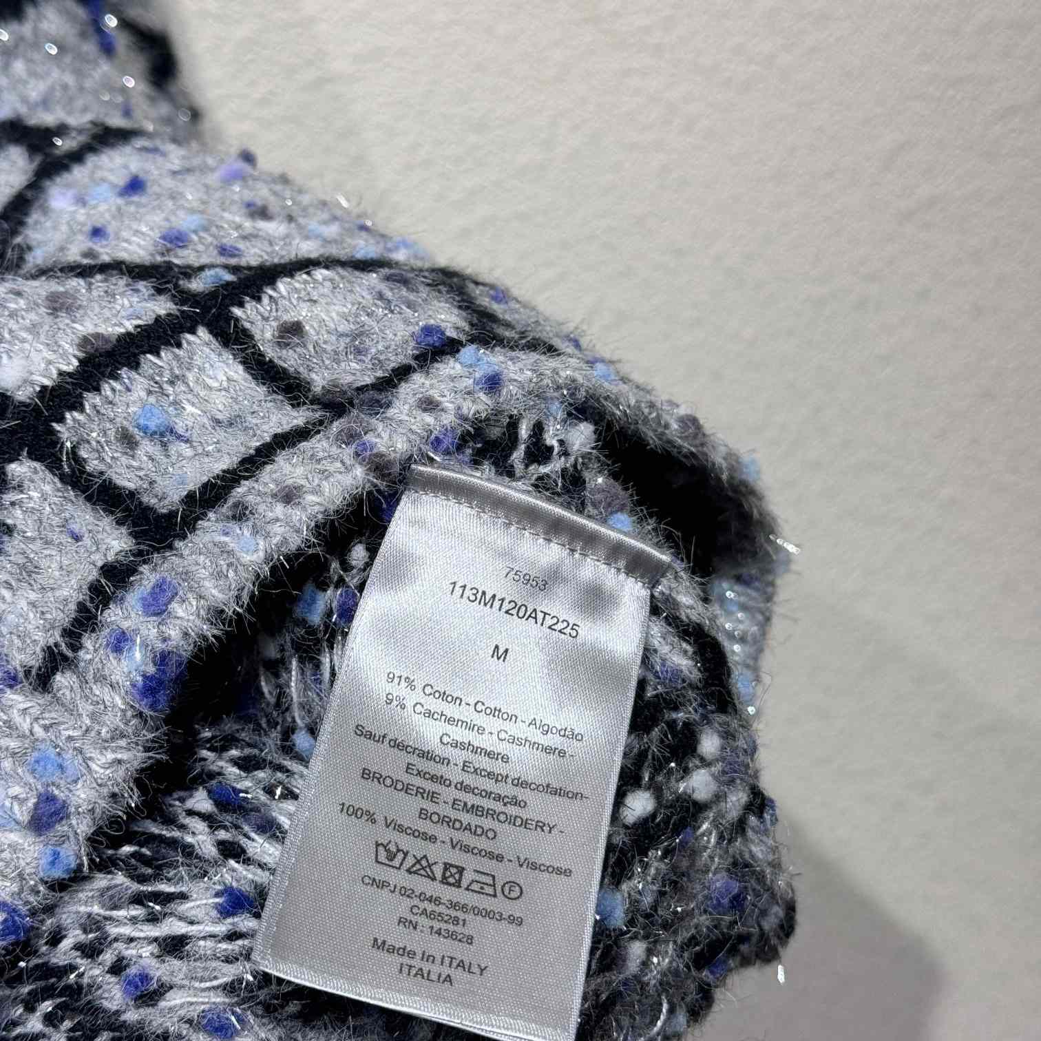 Dior Cannage Cardigan - FashionPlug