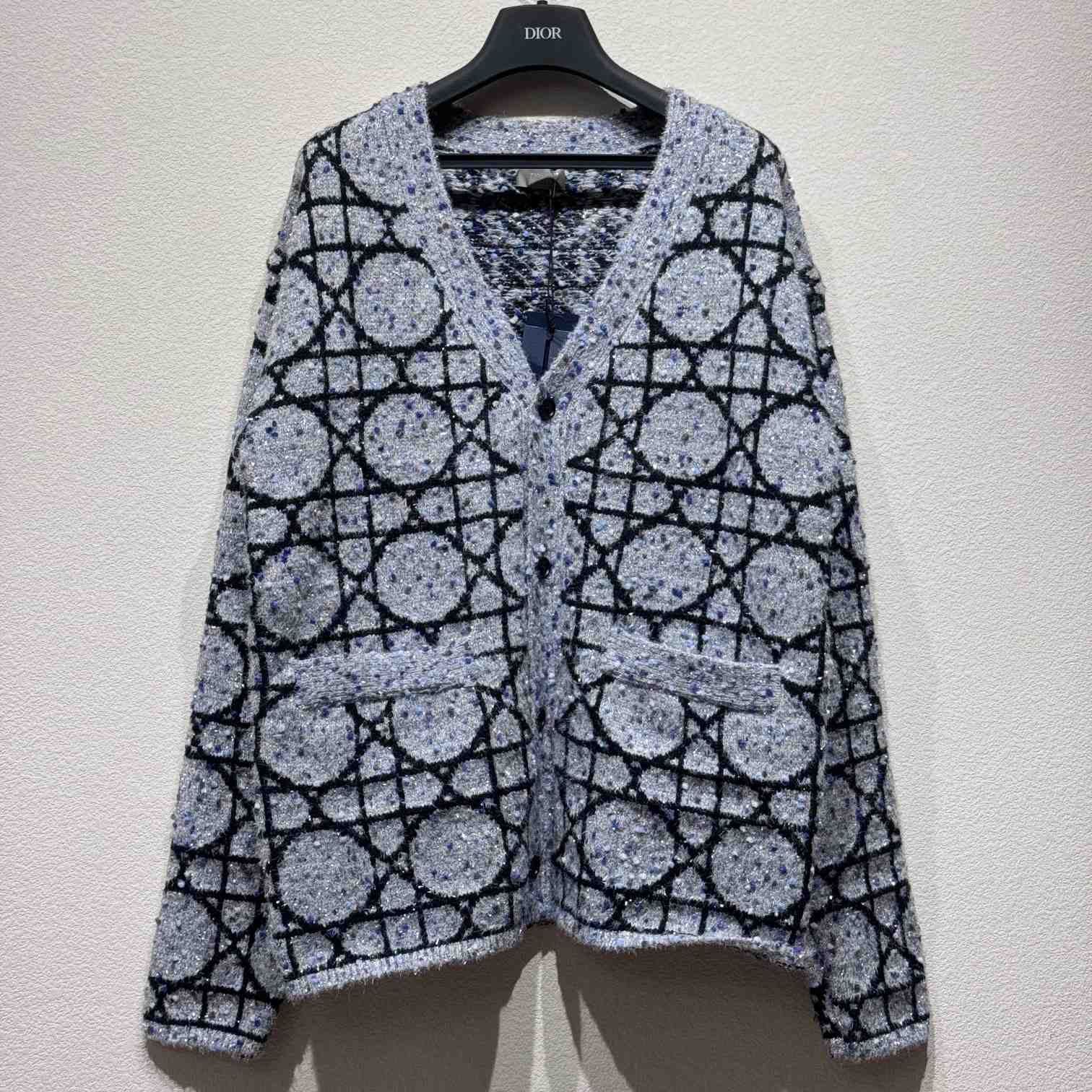 Dior Cannage Cardigan - FashionPlug