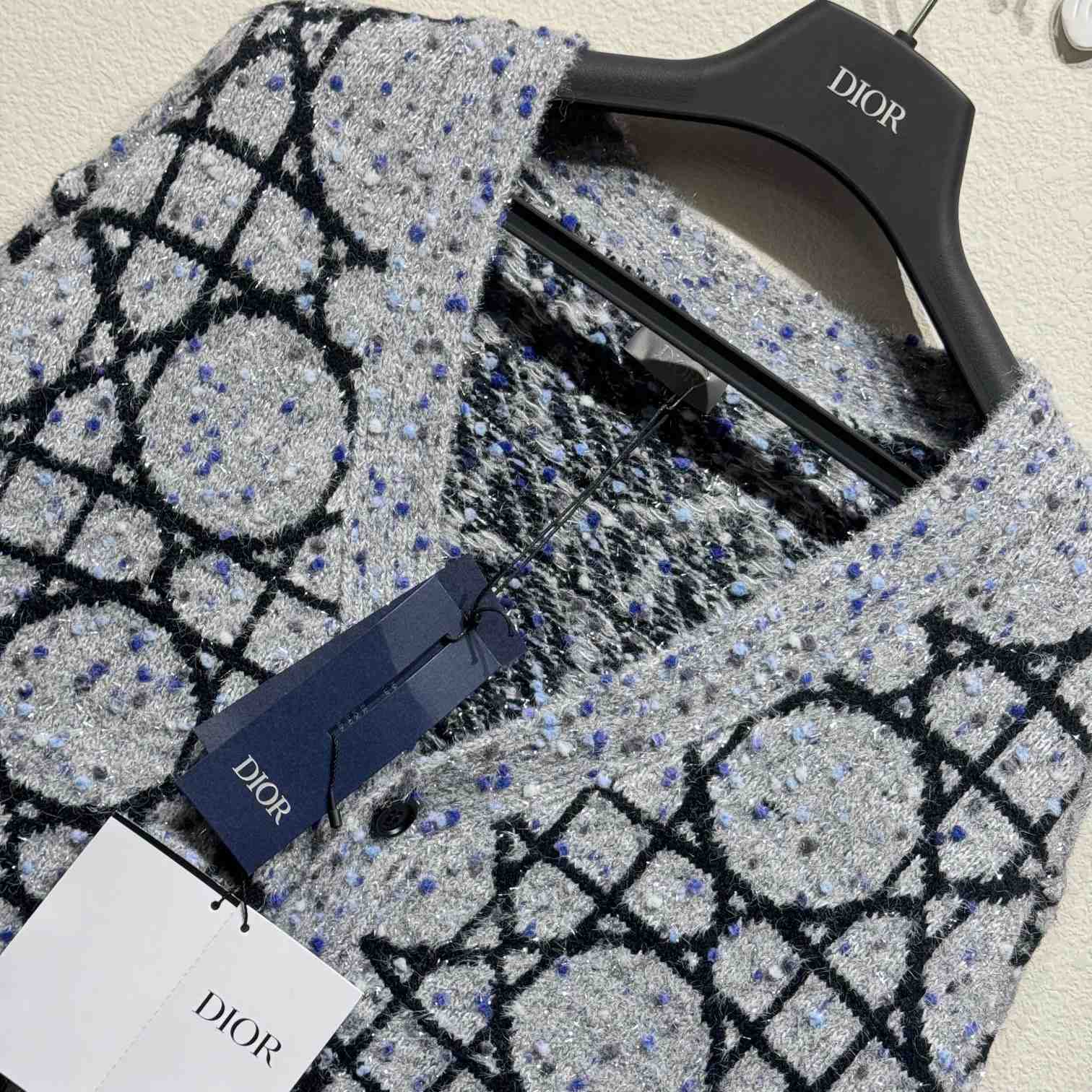 Dior Cannage Cardigan - FashionPlug