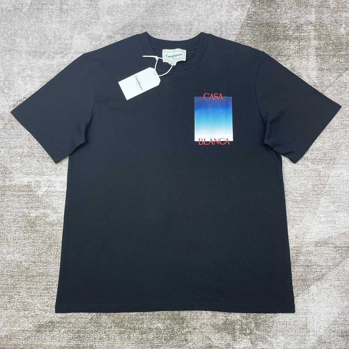 Casablanca Gradient Casa Logo T-shirt     C916 - FashionPlug