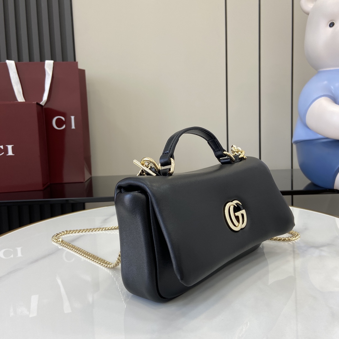 Gucci GG Milano Mini Top Handle Bag - FashionPlug