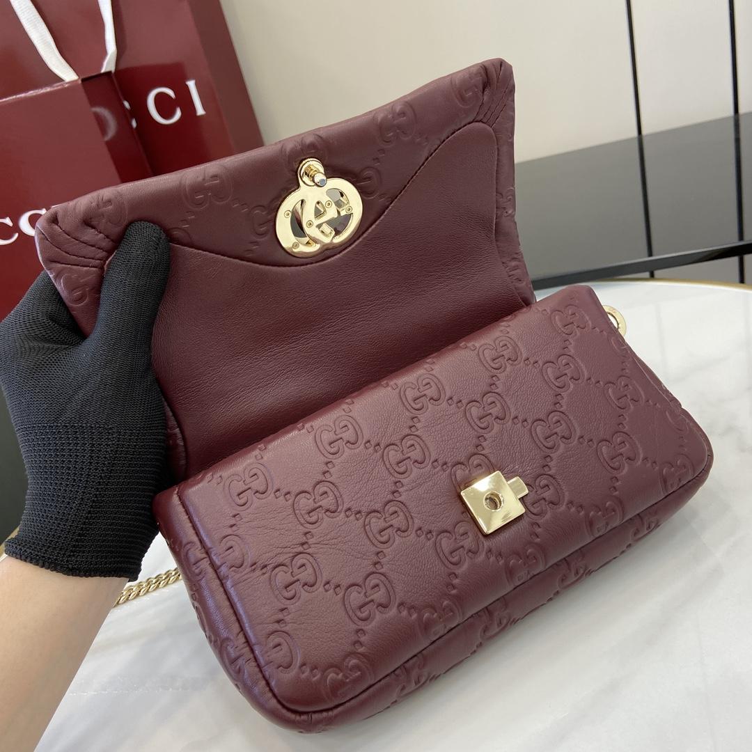 Gucci GG Milano Mini Top Handle Bag - FashionPlug