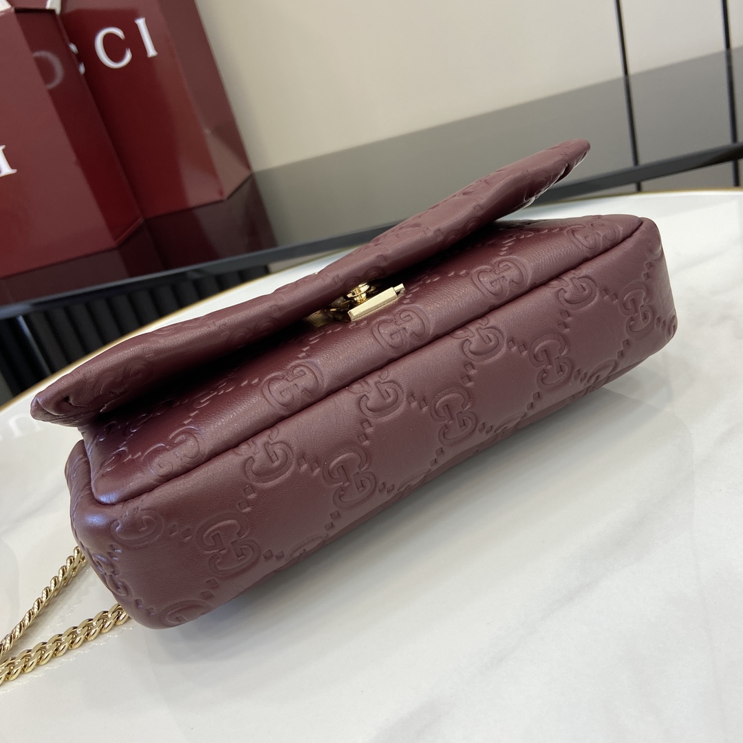 Gucci GG Milano Mini Top Handle Bag - FashionPlug