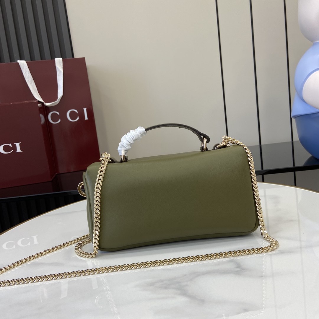 Gucci GG Milano Mini Top Handle Bag - FashionPlug