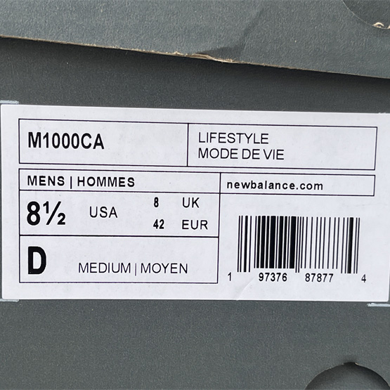 New Balance NB 1000 Sneakers      M1000CA  - FashionPlug