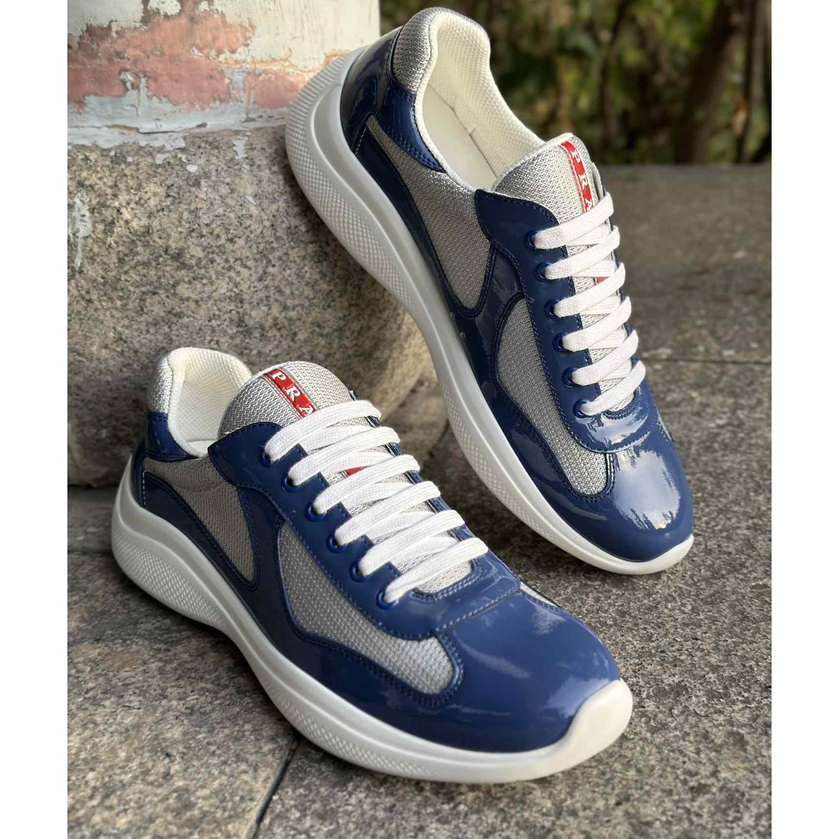 Prada America's Cup Sneakers - FashionPlug