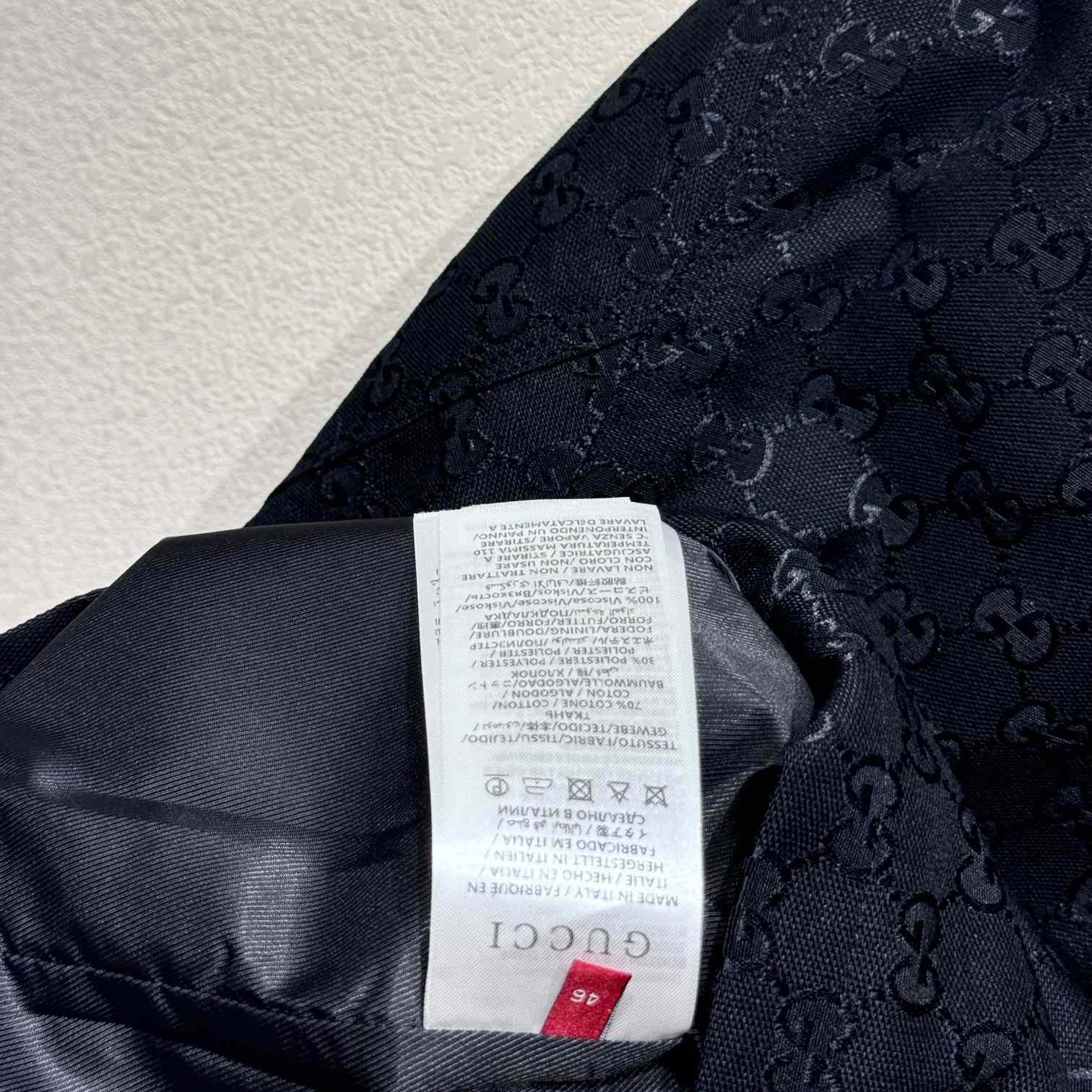 Gucci GG Mixed Cotton Jacket - FashionPlug