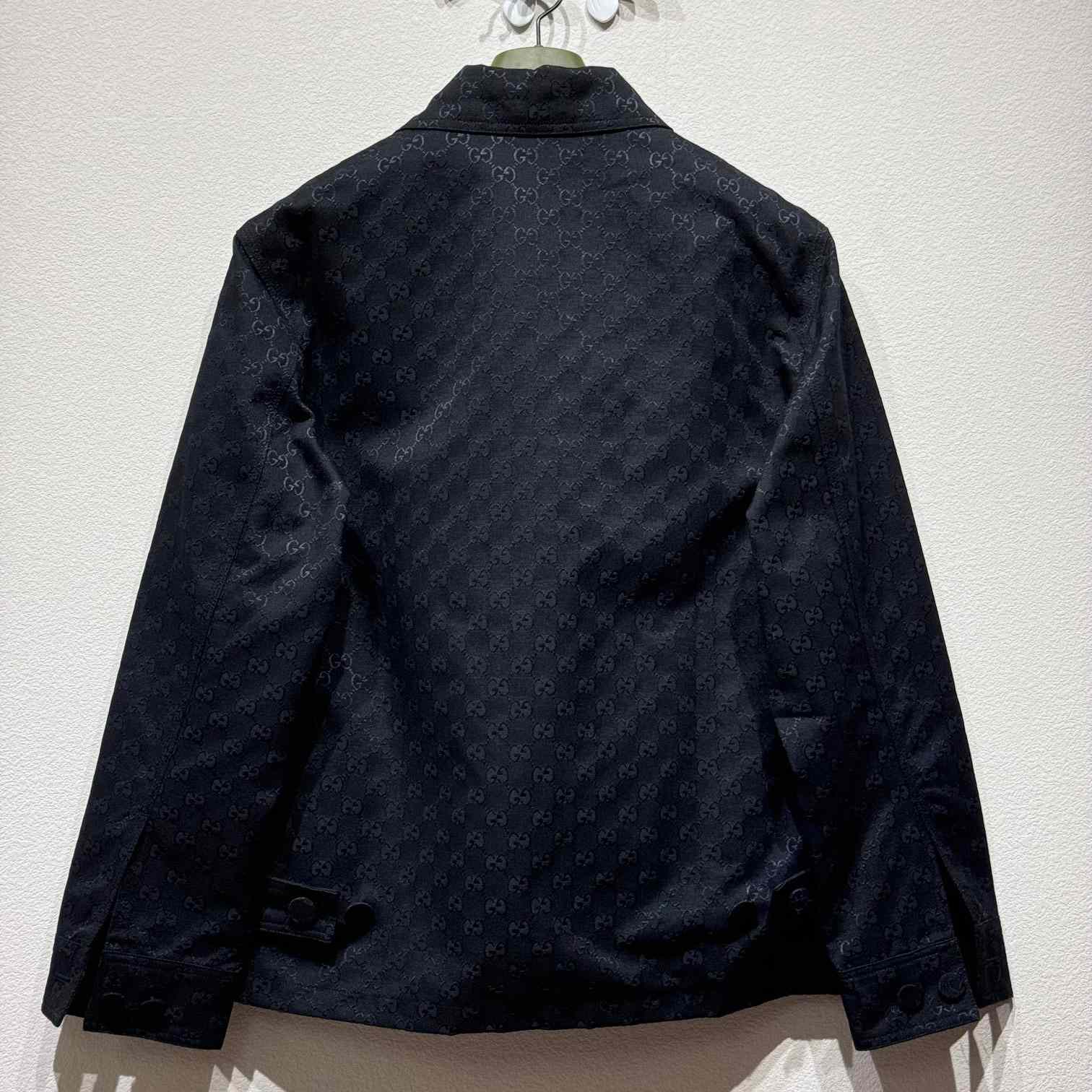 Gucci GG Mixed Cotton Jacket - FashionPlug