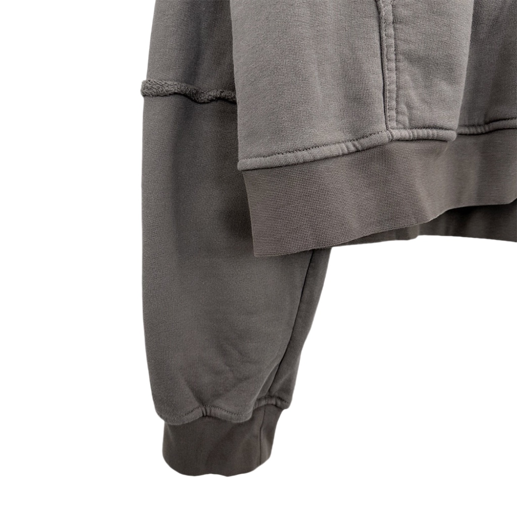 Rick Owens Cotton Zip-up Hoodie - FashionPlug
