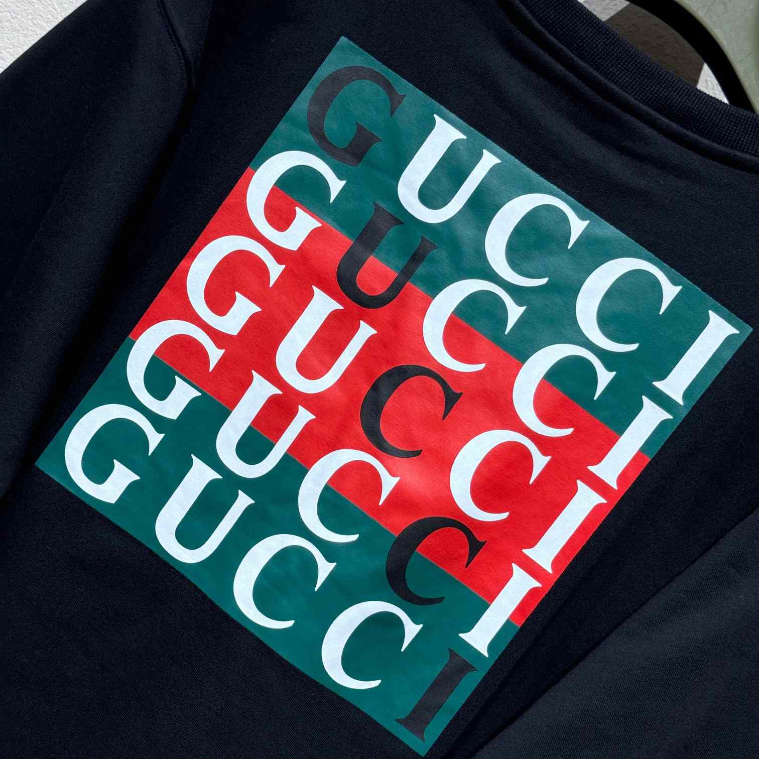 Gucci Cotton Sweatshirt With Logo - FashionPlug