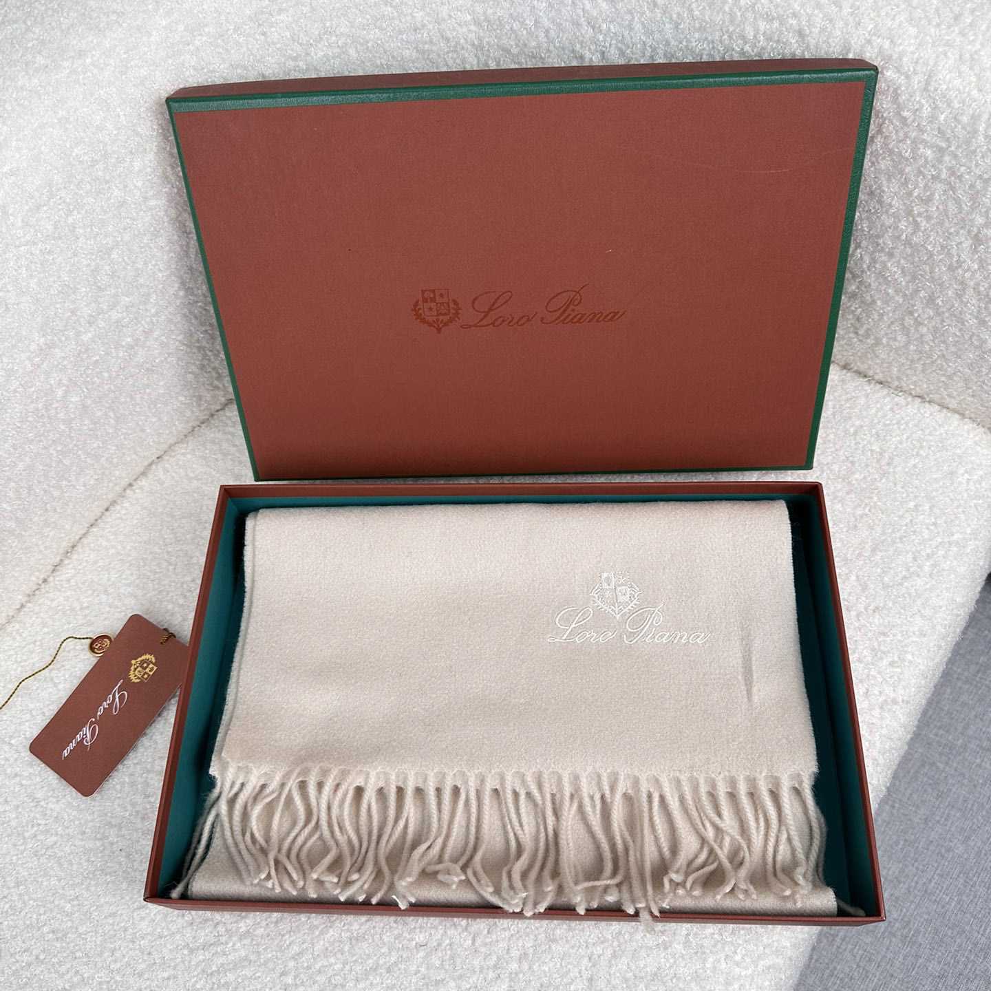 Loro Piana Grande Unita Scarf - FashionPlug