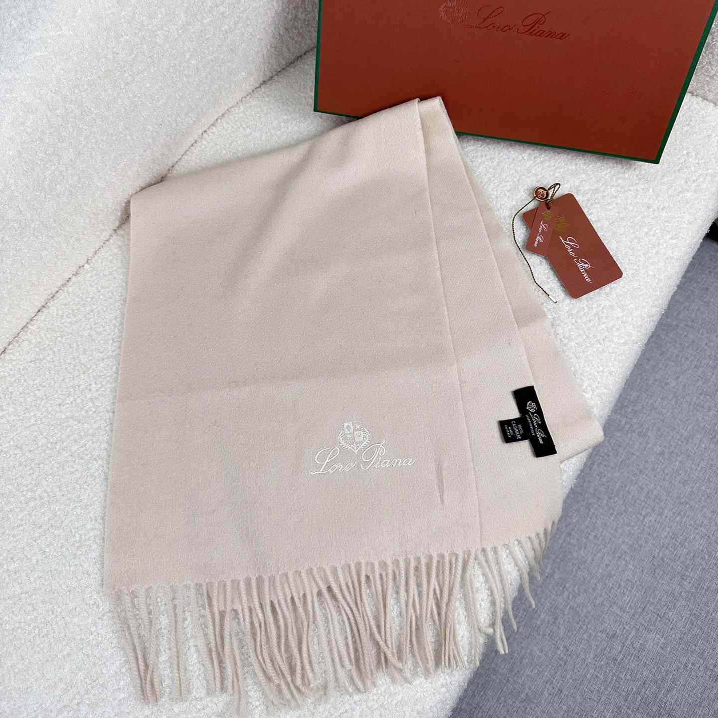 Loro Piana Grande Unita Scarf - FashionPlug