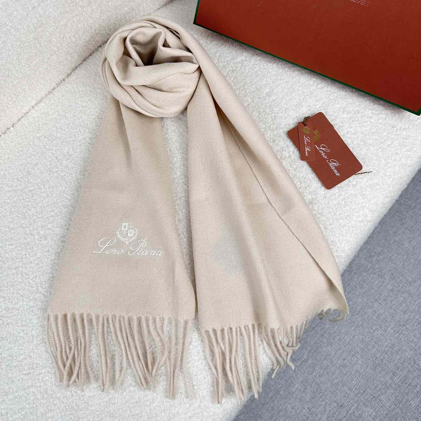 Loro Piana Grande Unita Scarf - FashionPlug