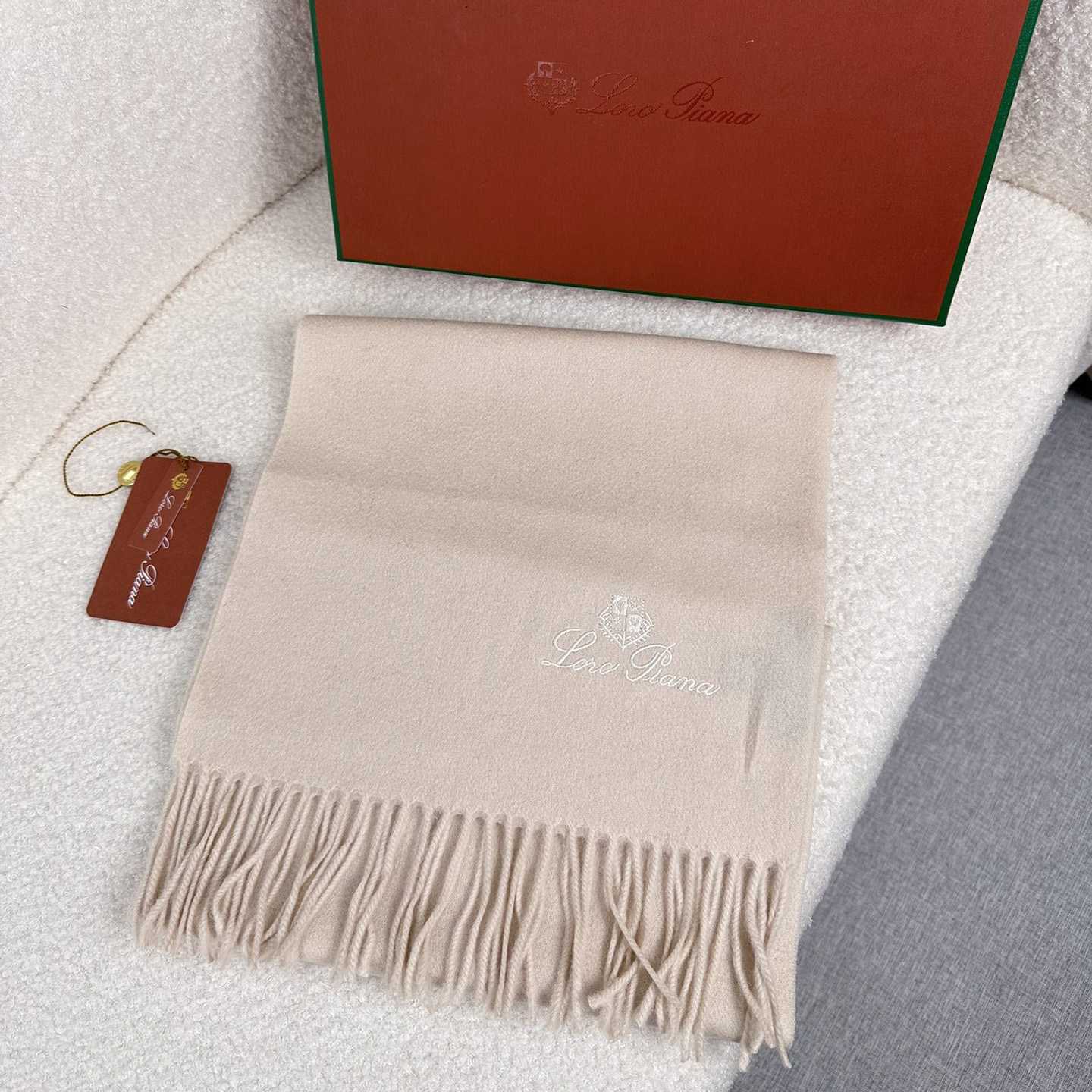 Loro Piana Grande Unita Scarf - FashionPlug