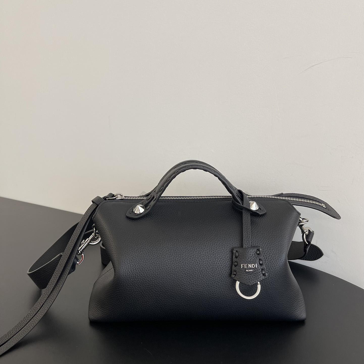 Fendi By The Way Selleria Medium Selleria Bag With 192 Hand-sewn Topstitches - FashionPlug