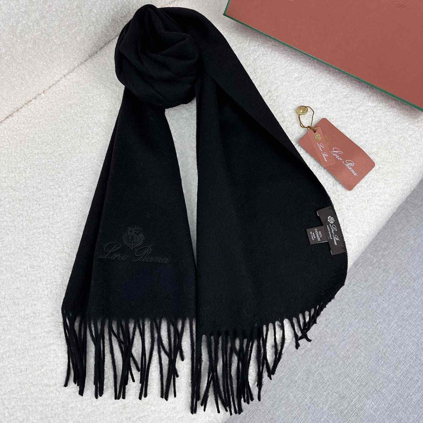 Loro Piana Grande Unita Scarf - FashionPlug