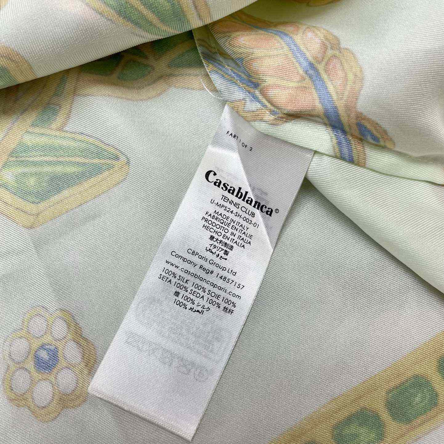 Casablanca 'Joy Aux D'afrique' Shirt    CA3508 - FashionPlug
