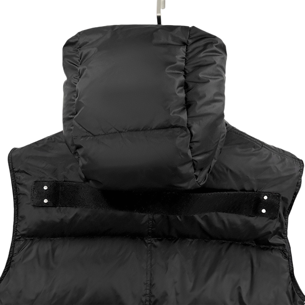 Rick Owens Women's Black Liner Down Jacket - FashionPlug