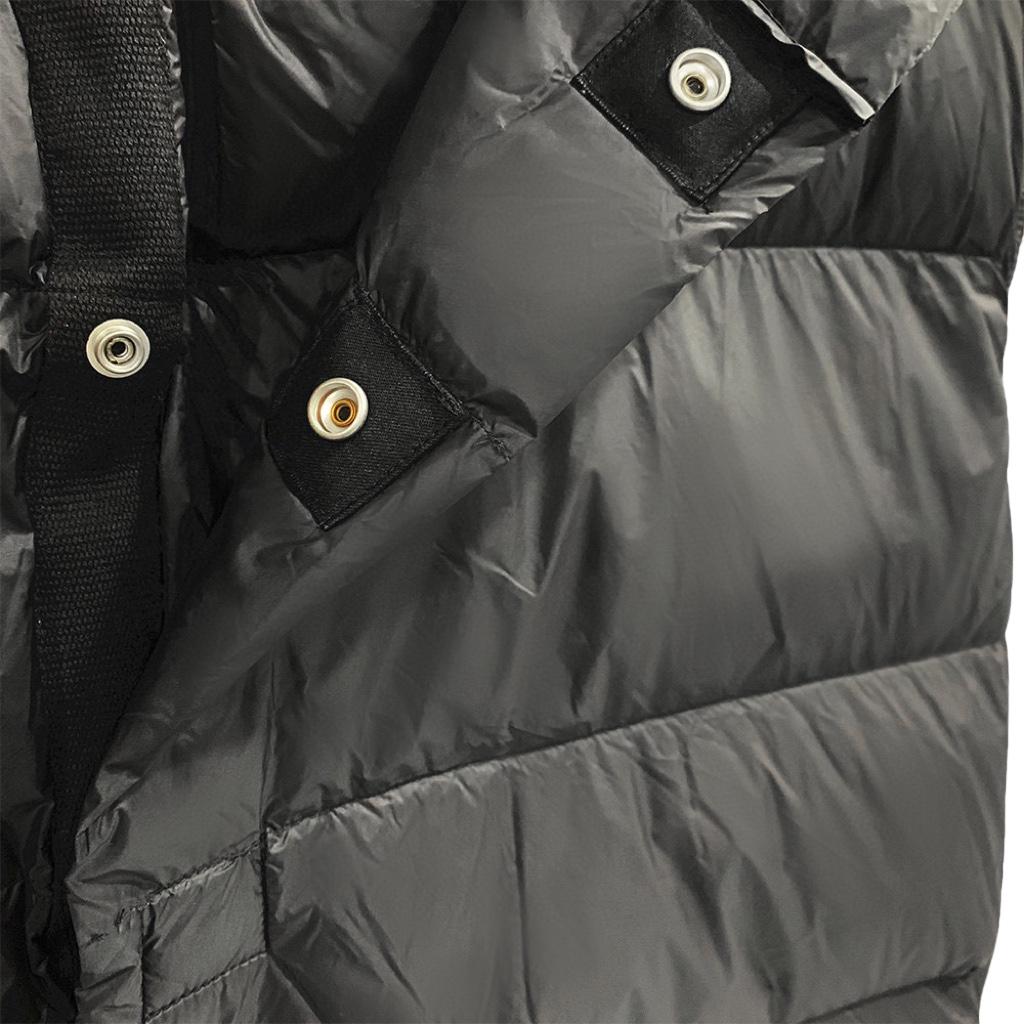 Rick Owens Women's Black Liner Down Jacket - FashionPlug