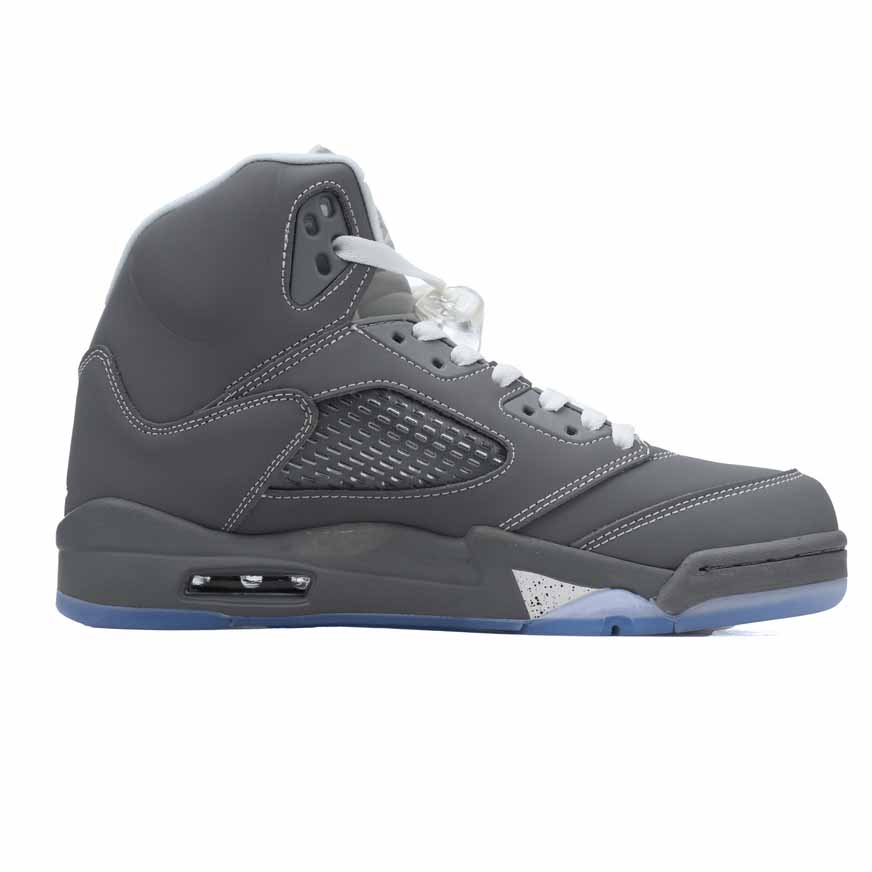 Air Jordan 5 Retro 'Wolf Grey' Sneakers     136027-005  - FashionPlug